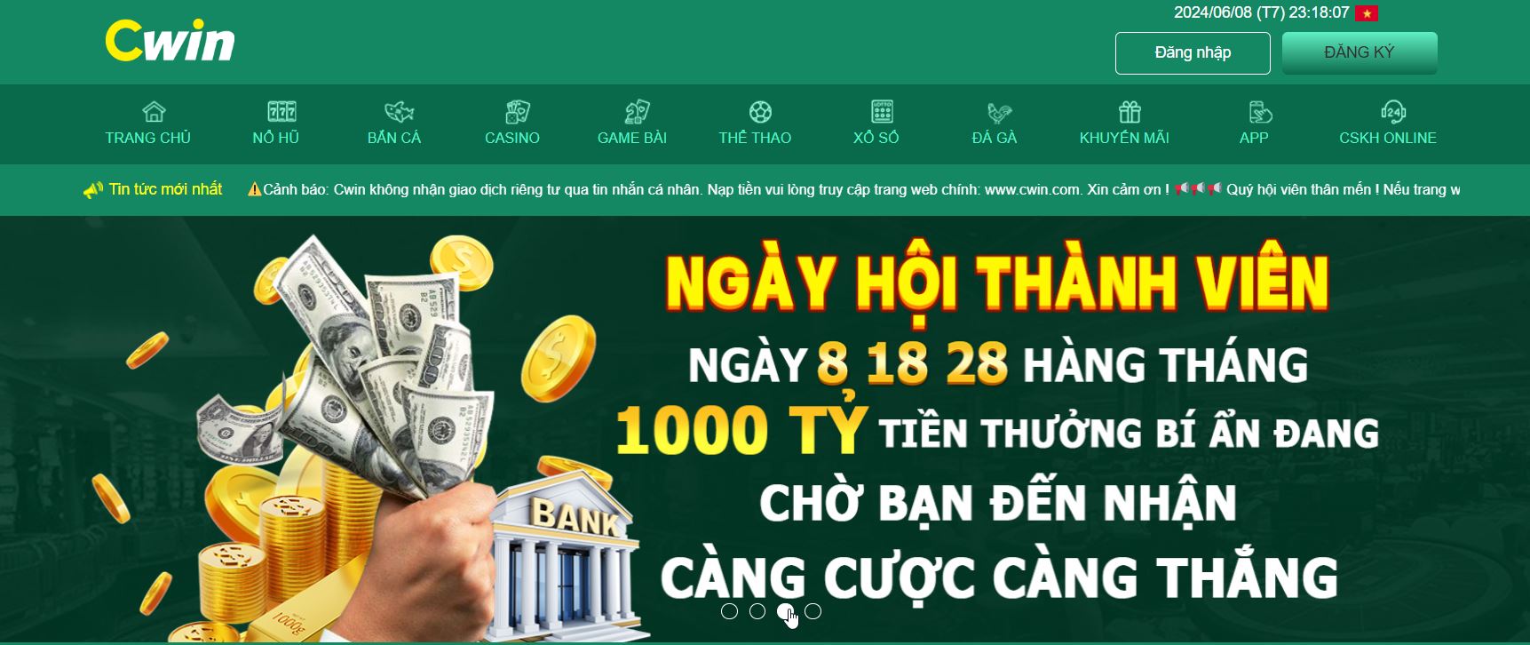 Cwin777 du nhập vào thị trường Việt Nam
